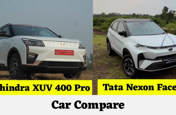 Mahindra XUV 400 Pro Vs Nexon EV Facelift